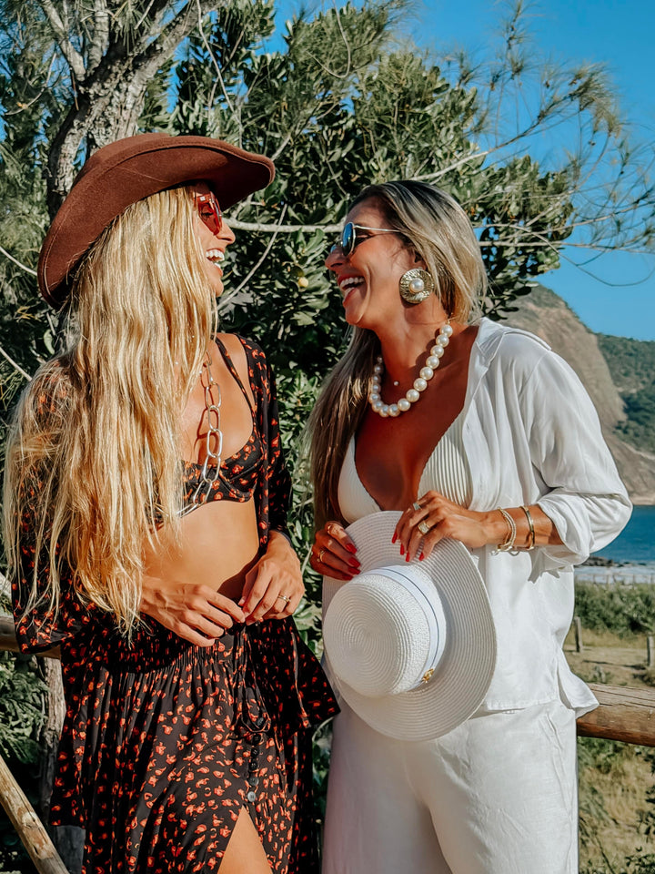 CHAPÉU MIKONOS - PERSONALIZAVEL