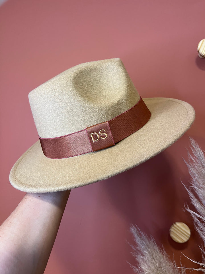 CHAPÉU FEDORA FELT - personalizável