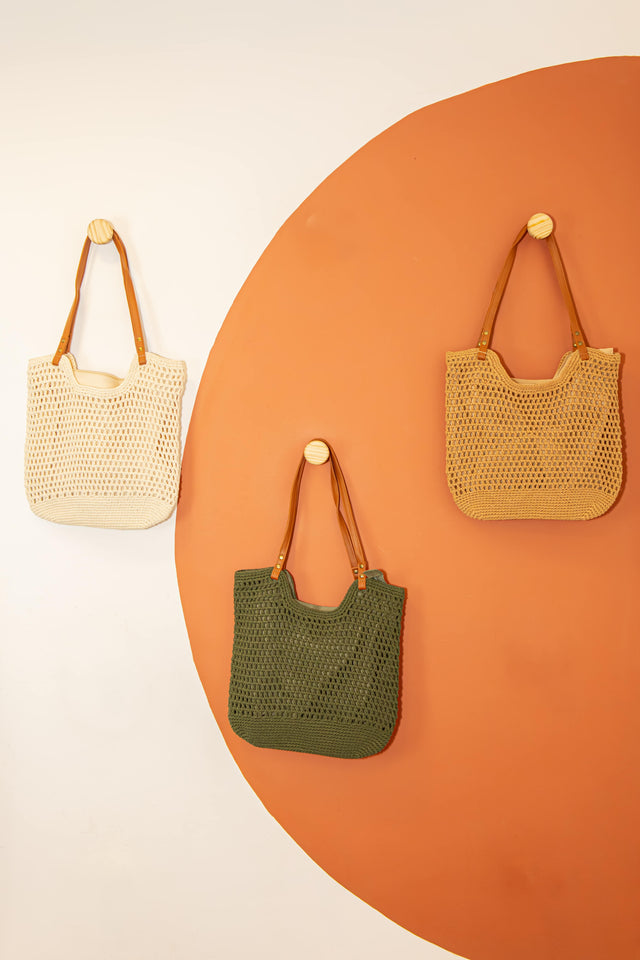 BOLSA PROVENCE - CROCHÊ