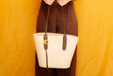 KIT CHAPÉU COM FAIXA MARROM + BOLSA BERLIM