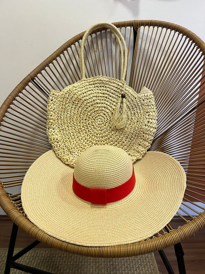 KIT CHAPÉU PERSONALIZÁVEL + BOLSA