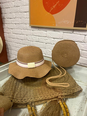 KIT CHAPÉU VERSALHES INFANTIL + BOLSA